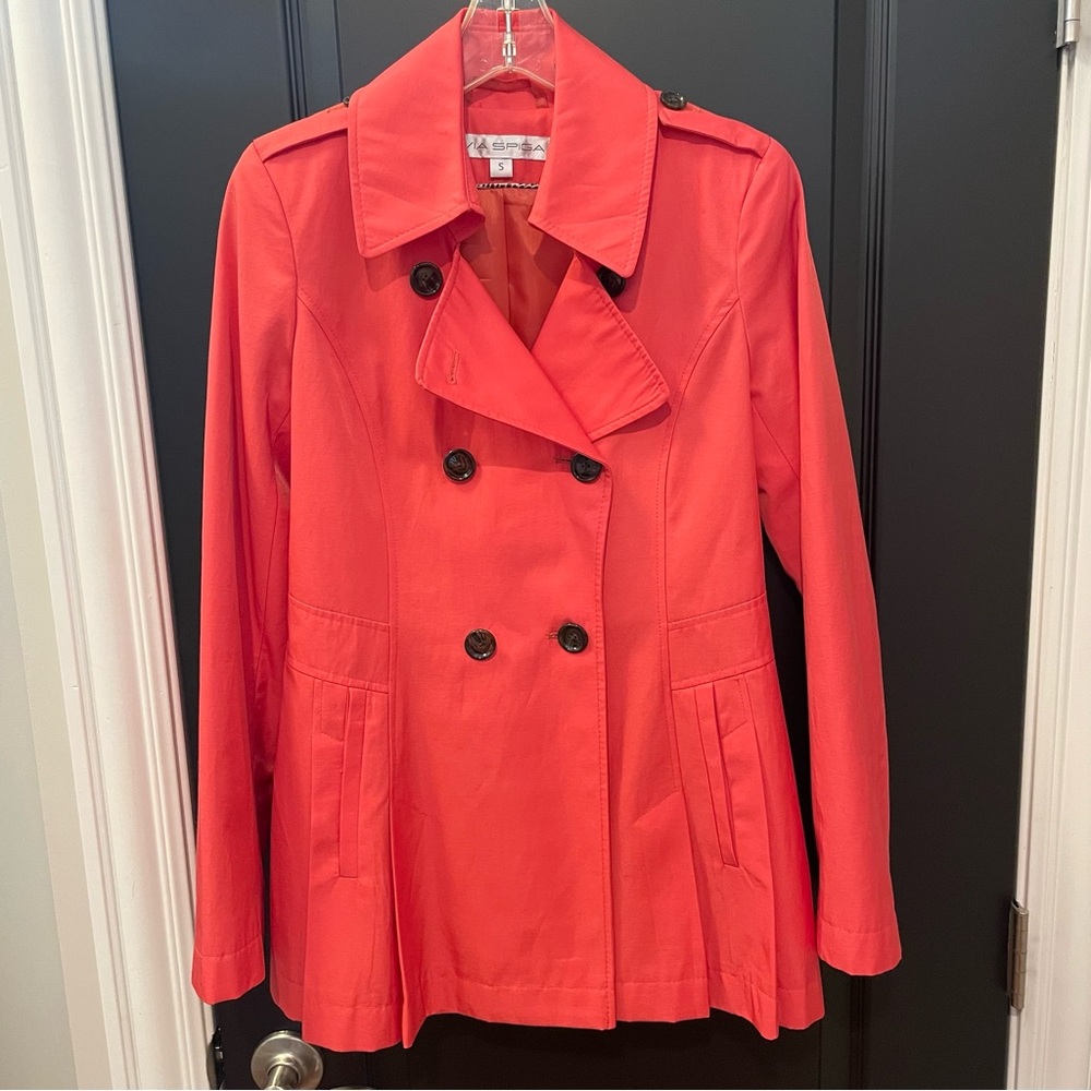 Via Spiga Short Trench Coat